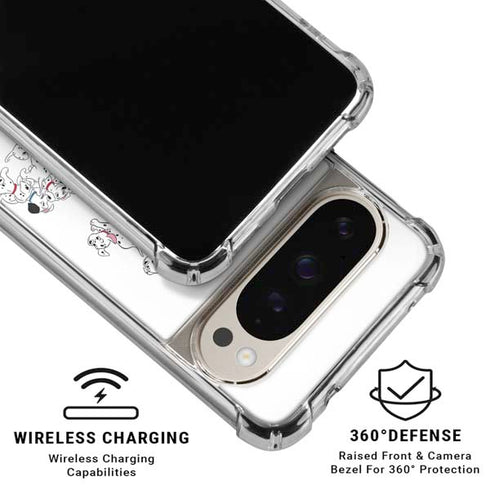 Disney 101 Dalmatians Family Pixel 9/9 Pro Clear Case